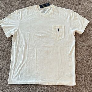 Polo by Ralph Lauren Men's White Short Sleeve Pocket Tee